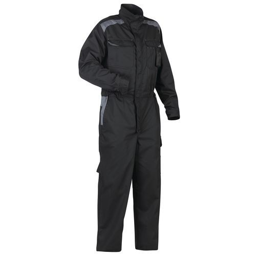 COMBINAISON DE TRAVAIL INDUSTRIE MANCHES LONGUES NOIR/GRIS TAILLE 38 - BLAKLADER