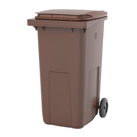 CONTENEUR À BIODÉCHETS 2 ROUES 240 LITRES KOROK ROSSIGNOL