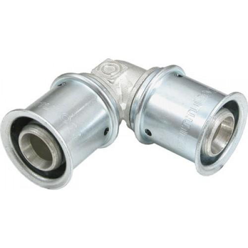 COUDE À SERTIR 90° POUR TUBE MULTICOUCHES - DIAMÈTRE 25 MULTITUBO
