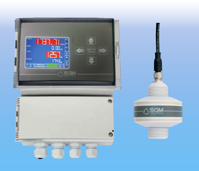 Débitmètre à ultrasons OC90 - pour canaux de comptage - capteur PTU50 et transmetteur VLW90M_0