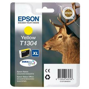 Cartouche jet d'encre Epson Durabrite Ultra Jaune XL ''Cerf'' (T1304) - C13T13044012_0