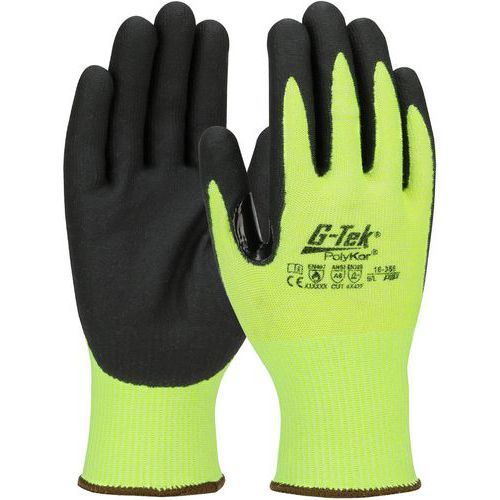 GANTS ANTICOUPURE ANTI-COUPURE F ENDUCTION NITRILE AVEC RENFORT - 10