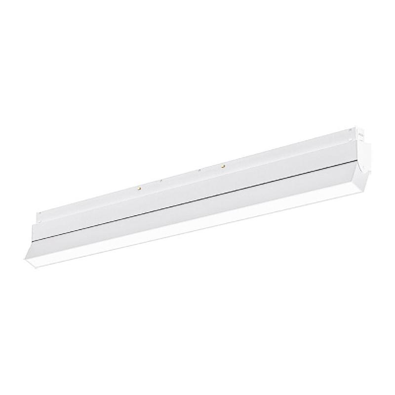 Gea Luce Module Led Linéaire 24W 2168Lm 3000K Blanc Mat - Système De Rail Magnétique 48V - Lumière Diffusée Pour Éclairage Intérieur Profession_0