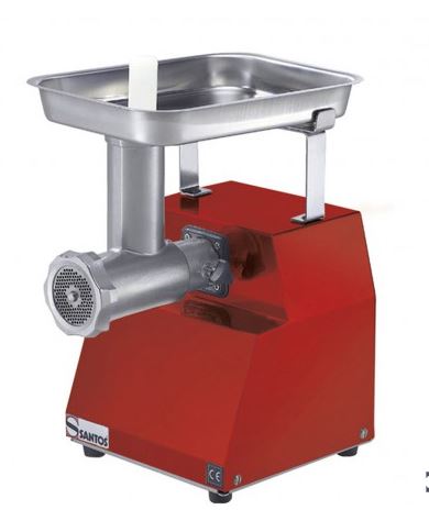 Hachoir à viande professionnel - 12-12 - 160 kg/h - 140 tr/mn - 600 W - 230 V monophasé - 260x330x420 mm_0