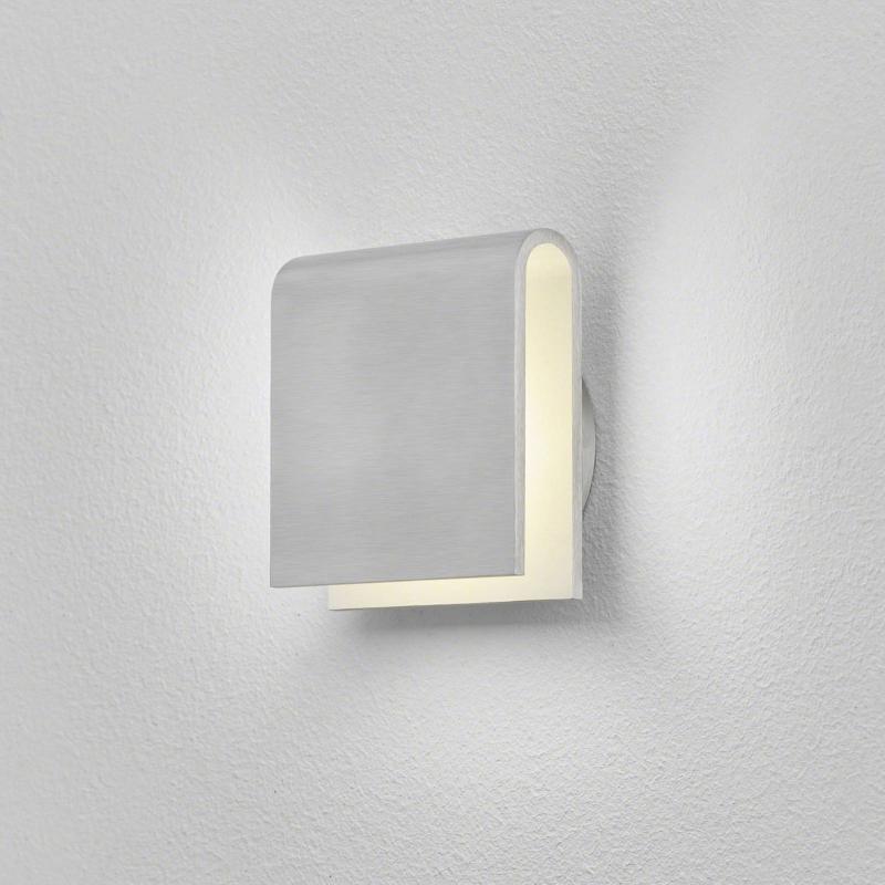 HELESTRA CANO APPLIQUE ENCASTRABLE LED, ALU