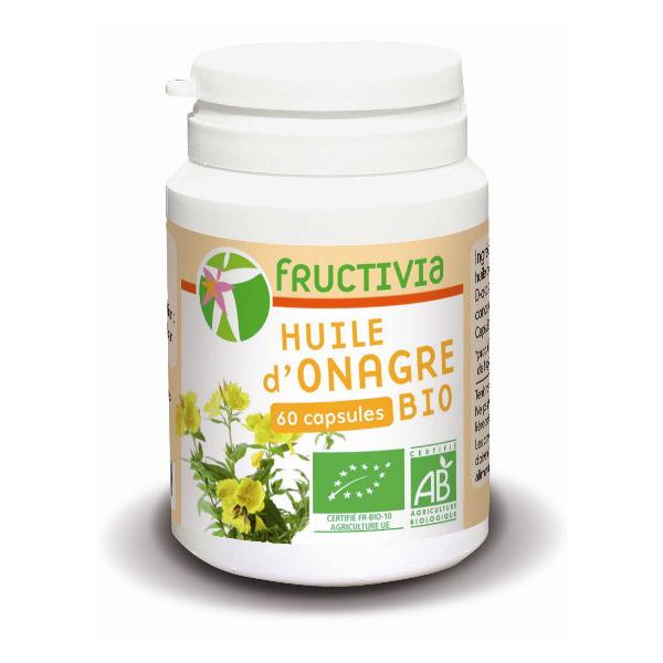 FRUCTIVIA HUILE ONAGRE BIO 60 CAPSULES MÉNOPAUSE