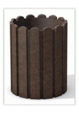 Jardinière en plastique recyclé - SIGMA_0