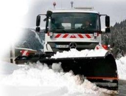 Lame biaise bi-raclage Mezzo - polyvalente avec lame acier et caoutchouc pour neige gelée et fondante_0