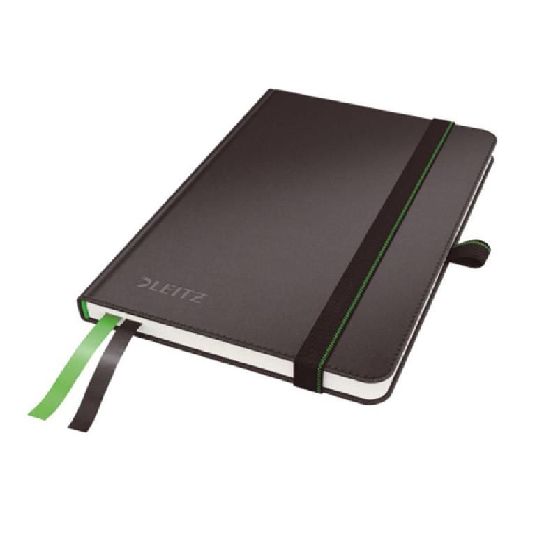 LEITZ CAHIER LEITZ COMPLETE -  14,8 X 21 CM - A6 - 80 PAGES - 96 G/M² - 5X5 - NOIR