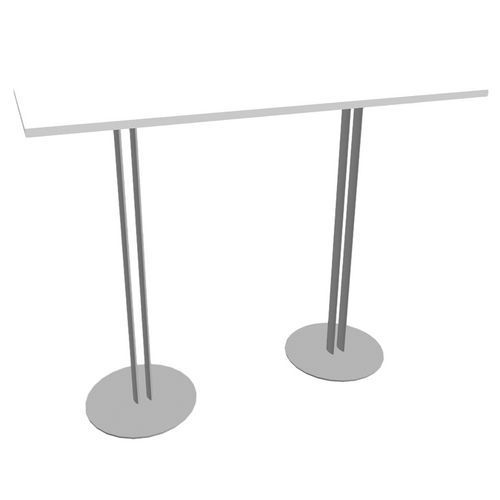 MANGE-DEBOUT ROXANE 140X60 BLANC/GRIS