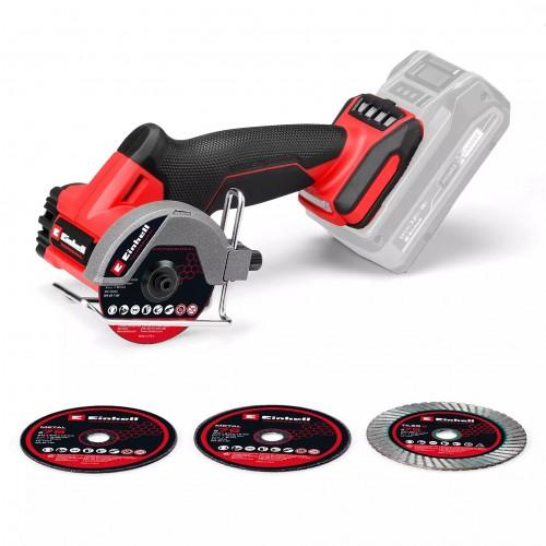 MEULEUSE D'ANGLE PRO TP-CO 18/76-C LI BL + 4 DISQUES - SOLO - POWER X-CHANGE EINHELL PROFESSIONAL
