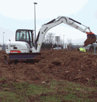Mini-pelle sur chenille Bobcat 442 ZTS - compacte 7 tonnes avec moteur turbodiesel Deutz_0