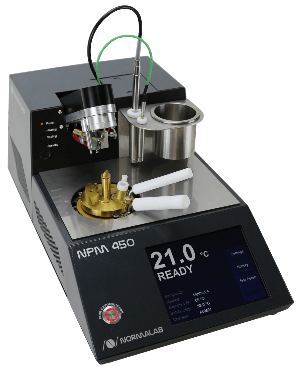 NPM 450 - Normalab - Appareil de mesure automatique du point d'éclair Pensky-Martens - Compact et performant_0