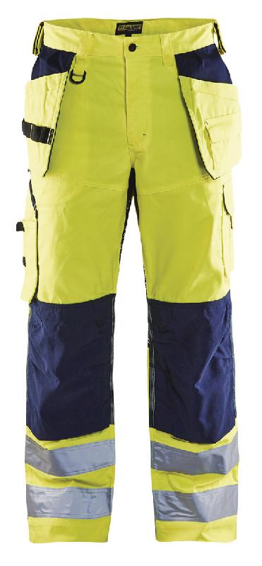 PANTALON ARTISAN AÉRÉ HAUTE VISIBILITÉ TAILLE 42 - MANUTAN COLLECTIVITÉS