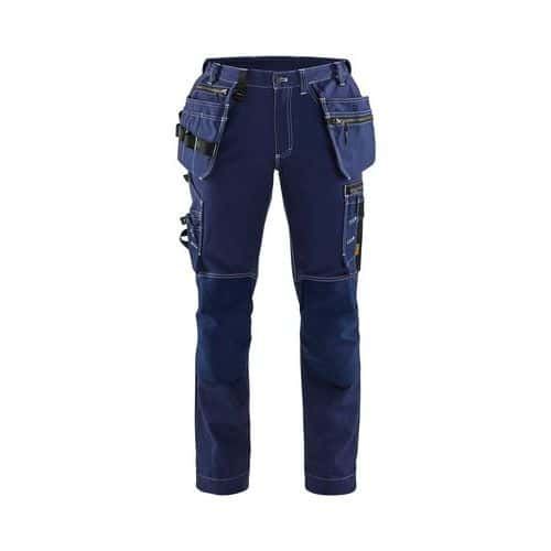 PANTALON DE TRAVAIL ARTISAN+ STRETCH FEMME BLEU FONCÉ D25 - BLAKLADER