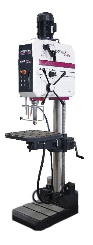 Perceuse à colonne industrielle par engrenages - capacité ø 40 mm - CM4 - 2,2 kW - 400V - avance automatique électromagnétique Optidrill DH45GE_0
