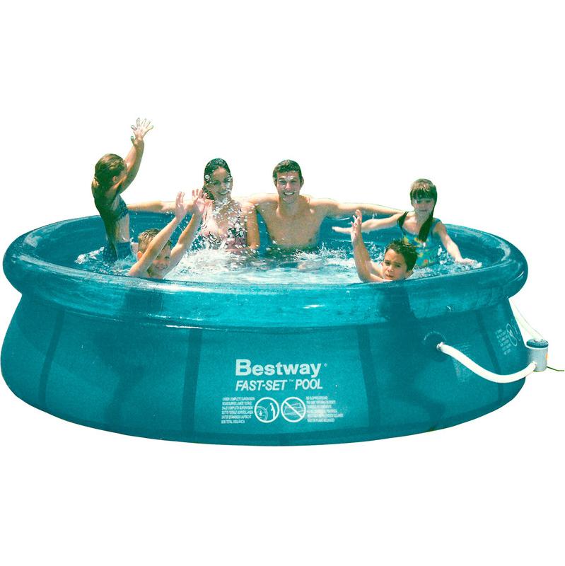 Kit Piscine Géante Saphir 73x36m Gonflable Grise Autoportante Ovale Pompe Bâche Tapis échelle Alices Garden