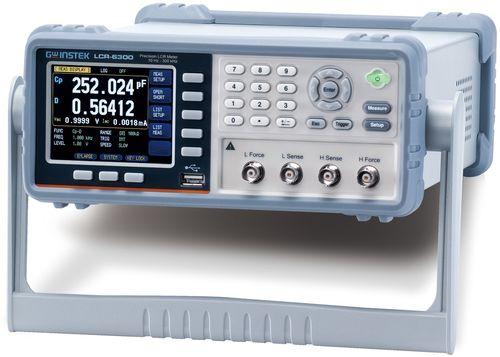 Pont de mesure rlc de précision, 10hz à 2khz, 0.05%, écran couleur - GWILCR-6002_0