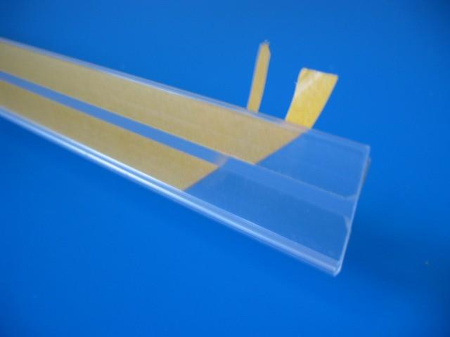 Porte étiquette 73 x 1000 double adhésif - Transparent_0