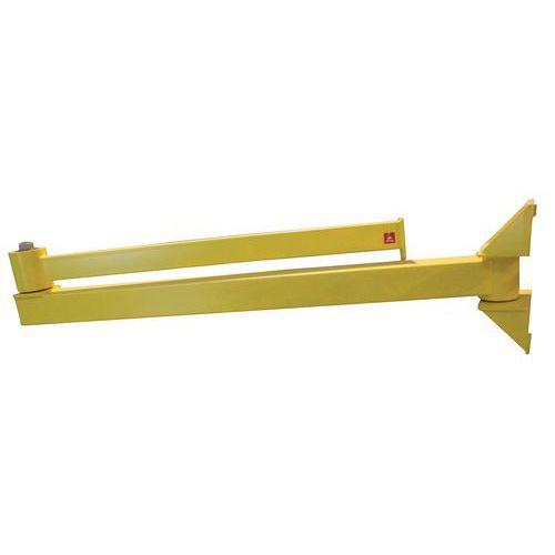 POTENCE ARTICULEE MURALE F=125KG P=3M