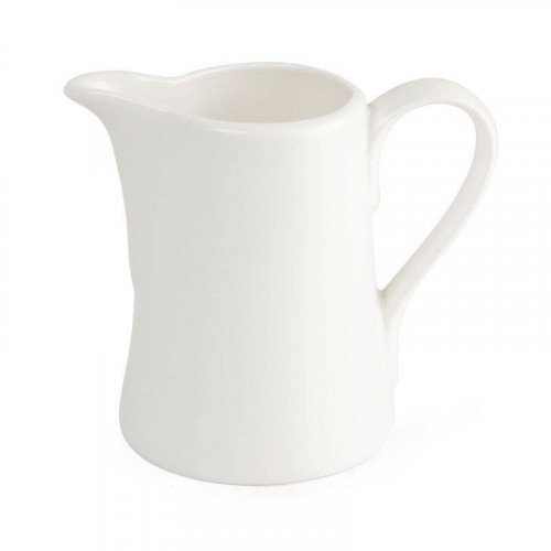 POTS À LAIT EN PORCELAINE BLANCHE LUMINA 150 ML - LOT DE 6