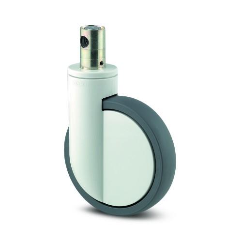ROULETTE PIVOTANTE BLOCAGE CENTRALISÉ TOTAL OU DIRECTIONNEL Ø150MM- INTEGRAL TENTE