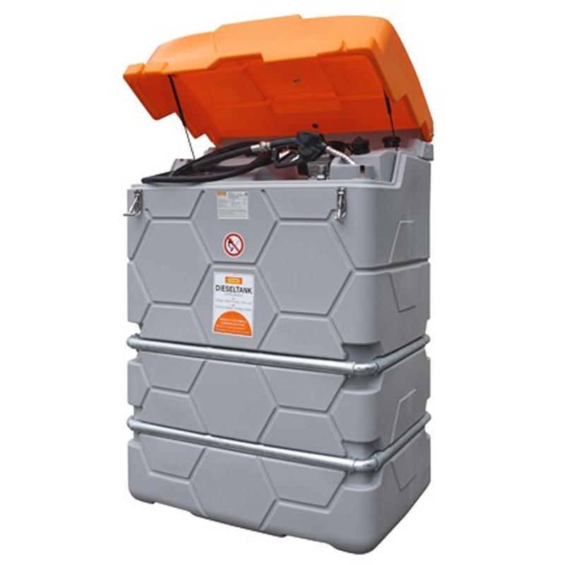 Station GO CUBE Outdoor standard 1 000 litres - Avec capot - CEMO - 10294F_0
