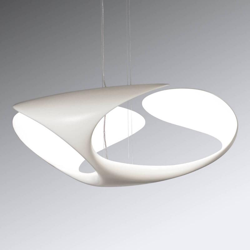 KDLN SUSPENSION LED CLOVER, BLANC, Ø 70 CM