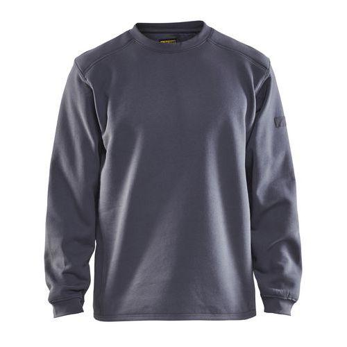 SWEAT COL ROND GRIS TAILLE 4XL - BLAKLADER