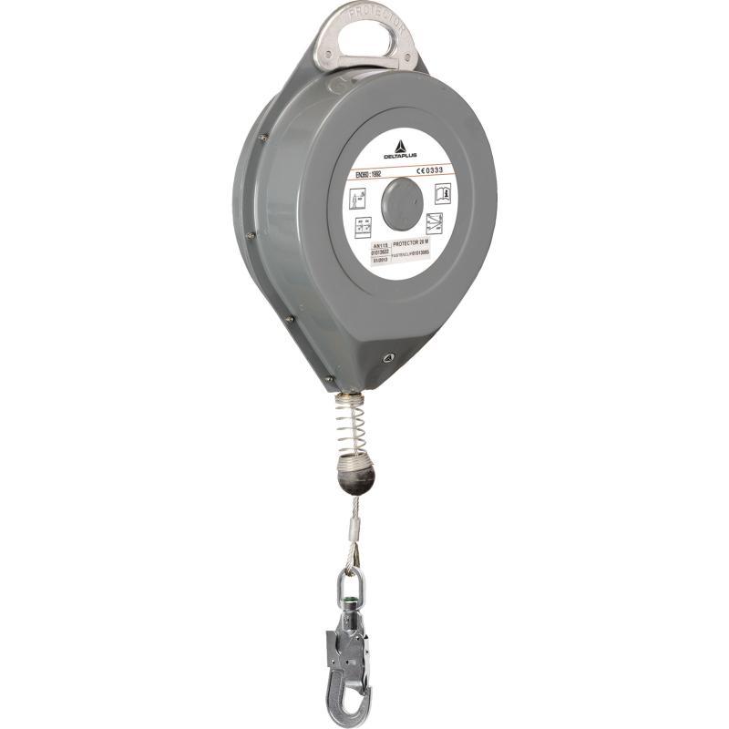 Système antichute à rappel automatique - Protector Metal AN11730T - câble en acier galvanisé avec dissipateur d'énergie_0