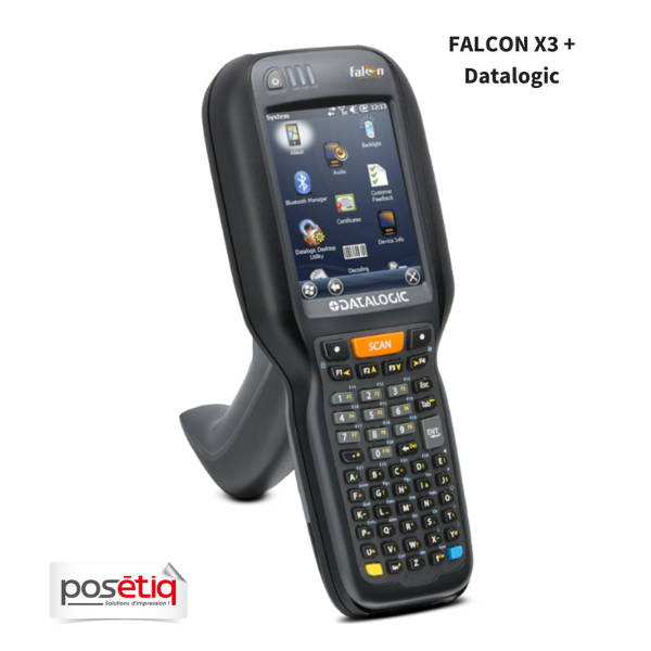 Terminal portable Falcon X3+ - robuste, performant avec appareil photo et technologies avancées_0