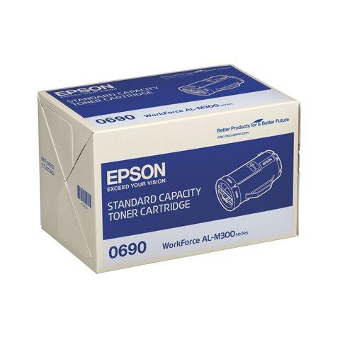 TONER EPSON S050690 NOIR POUR IMPRIMANTE LASER - EPSON