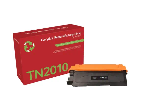 Toner remanufacturé Mono Everyday¢ de Xerox compatible avec Brother TN2010, Capacité standard_0