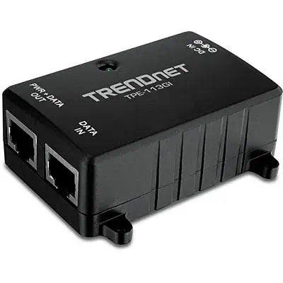 Trendnet TPE-113GI adaptateur et injecteur PoE Gigabit Ethernet 48 V_0
