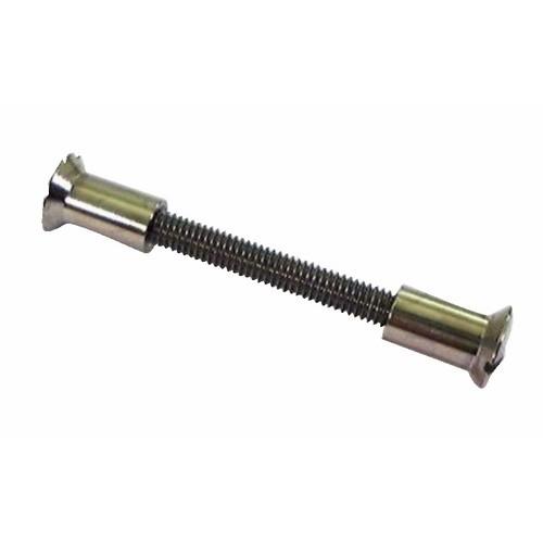 VIS RELIEUSE 2 DOUILLES - FILETAGE TOTAL - 4X40 MM - LAITON - PAR 20 BRICOZOR