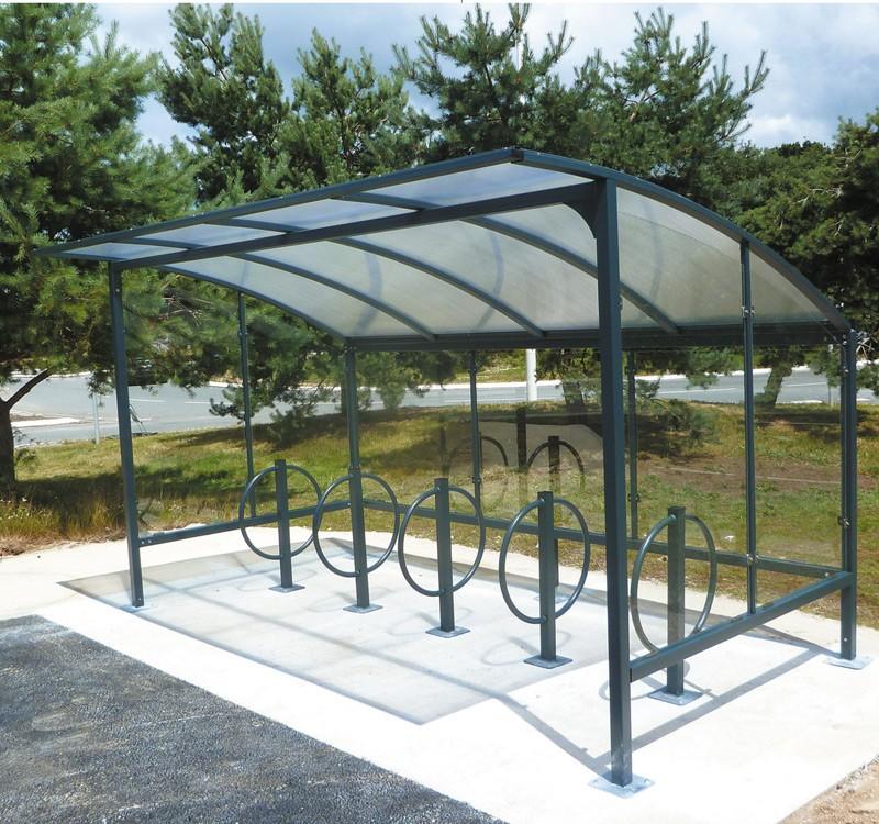 Abri Sienne - 2,5m, 4m ou 8m - Abris bus, vélo et multifonction_0