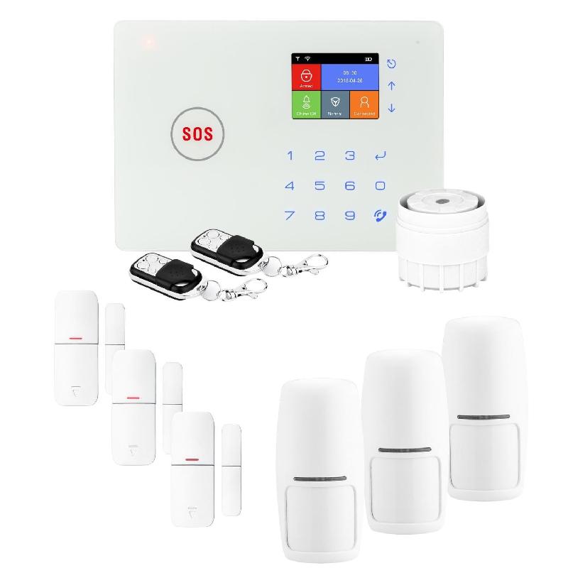 Alarme maison sans fil WIFI et GSM Amazone - Lifebox - KIT3_0