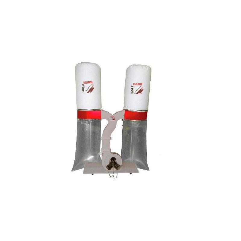 Aspirateur à copeaux de bois 2 x 200 L - 230 V - 2200 W - ABS3880-230V - Holzmann_0