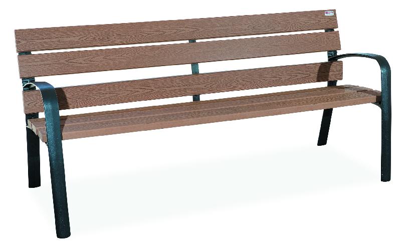 Banc public Modo - design moderne - forte résistance aux intempéries - 180 cm_0