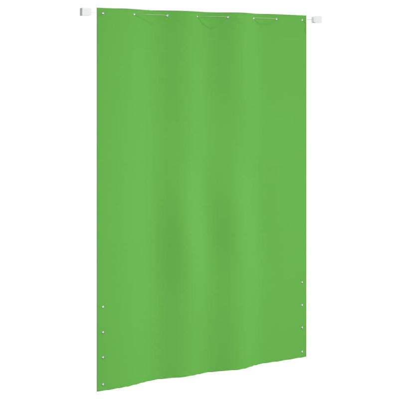 Écran de balcon brise-vue - Protection confidentialité 160 x 240 cm - Tissu Oxford vert clair - 02_0010424_0