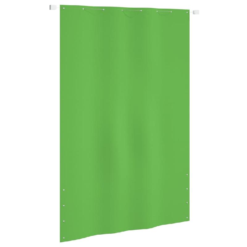 ÉCRAN DE BALCON BRISE PARE VUE PROTECTION CONFIDENTIALITÉ 160 X 240 CM TISSU OXFORD VERT CLAIR 02_0010424_0