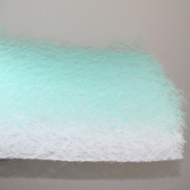 Filtre d'extraction à fibre de verre pour la filtration de cabine de peinture de 65 à 90 % selon épaisseur_0