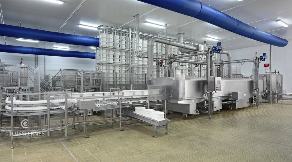 Laveuses industrielles alimentaires - lavage blocs moules Colussi Ermes - jusqu’à 1 400 pièces/heure_0