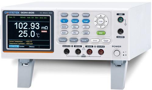 Milli-ohmmètre DC de table - 50 000 points, 0.05%, 50mOhm à 5mOhm, écran TFT LCD 3.5