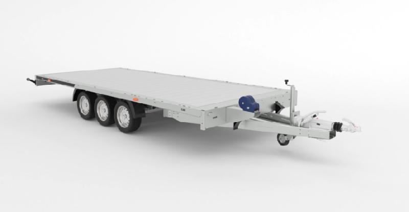 Remorque porte voiture-plateau - 5,07 X 2,15 M - 3500 KG - MARTZ GT PLATEAU 500/3S_0