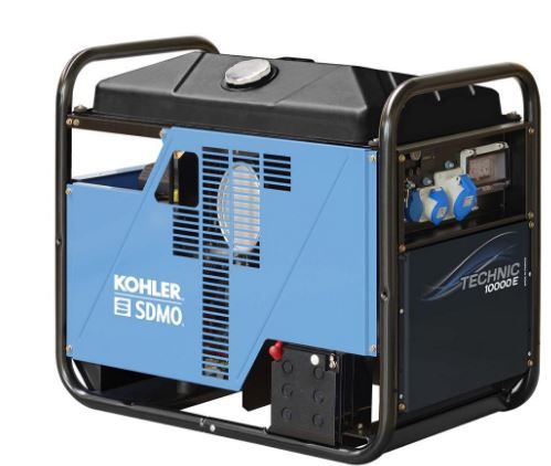 Technic 10000 E AVR - Groupe électrogène Kohler - Monophasé - Puissance max 10,30 kW - 50 Hz_0