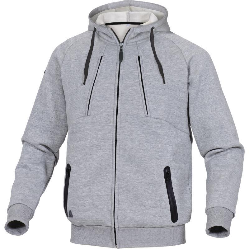 Veste sweat molleton polyester/coton - anzio_0