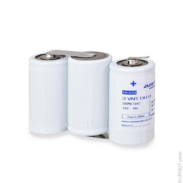 BATTERIE ECLAIRAGE SECOURS 3 VNT DH U ST1 3 6V 4AH batterie-eclairage-secours-3-vnt-dh-u-st1-3-6v-4ah