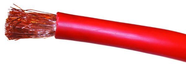 CABLE SOUPLE ROUGE 35MM² LE METRE