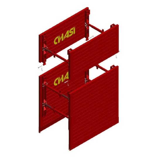 Caisson acier léger MINI LEG - faible poids de 450Kg à 800Kg - homologué pour 3m de profondeur_0
